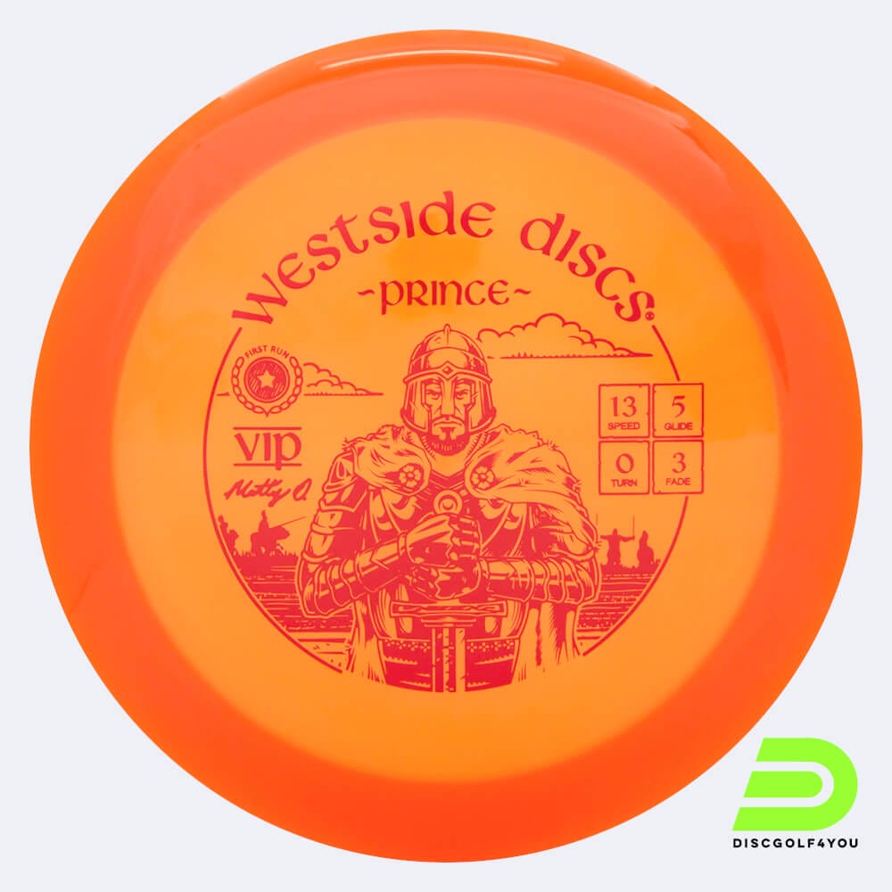 Westside Prince in classic-orange, vip plastic