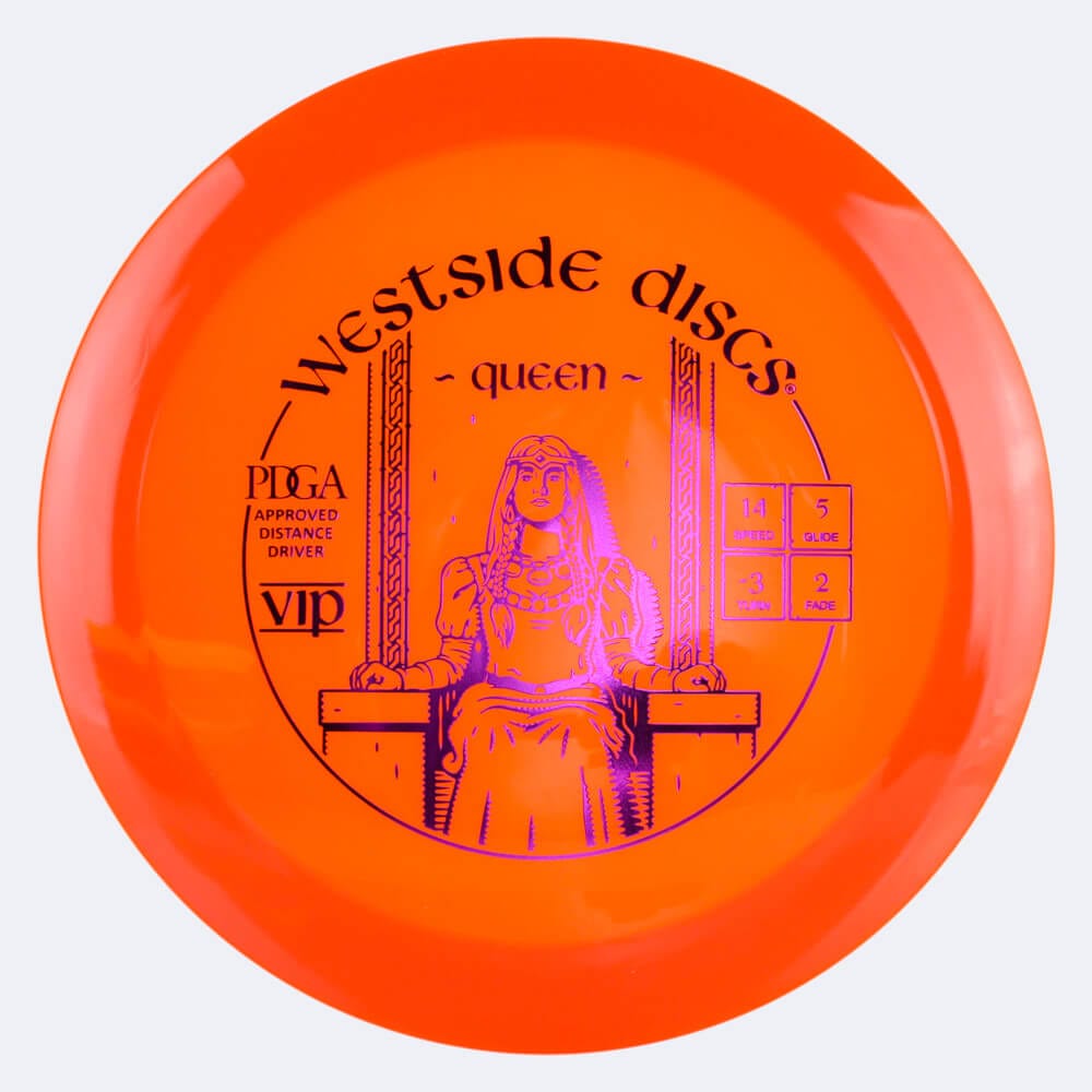 Westside Queen in orange, im VIP Kunststoff und ohne Spezialeffekt
