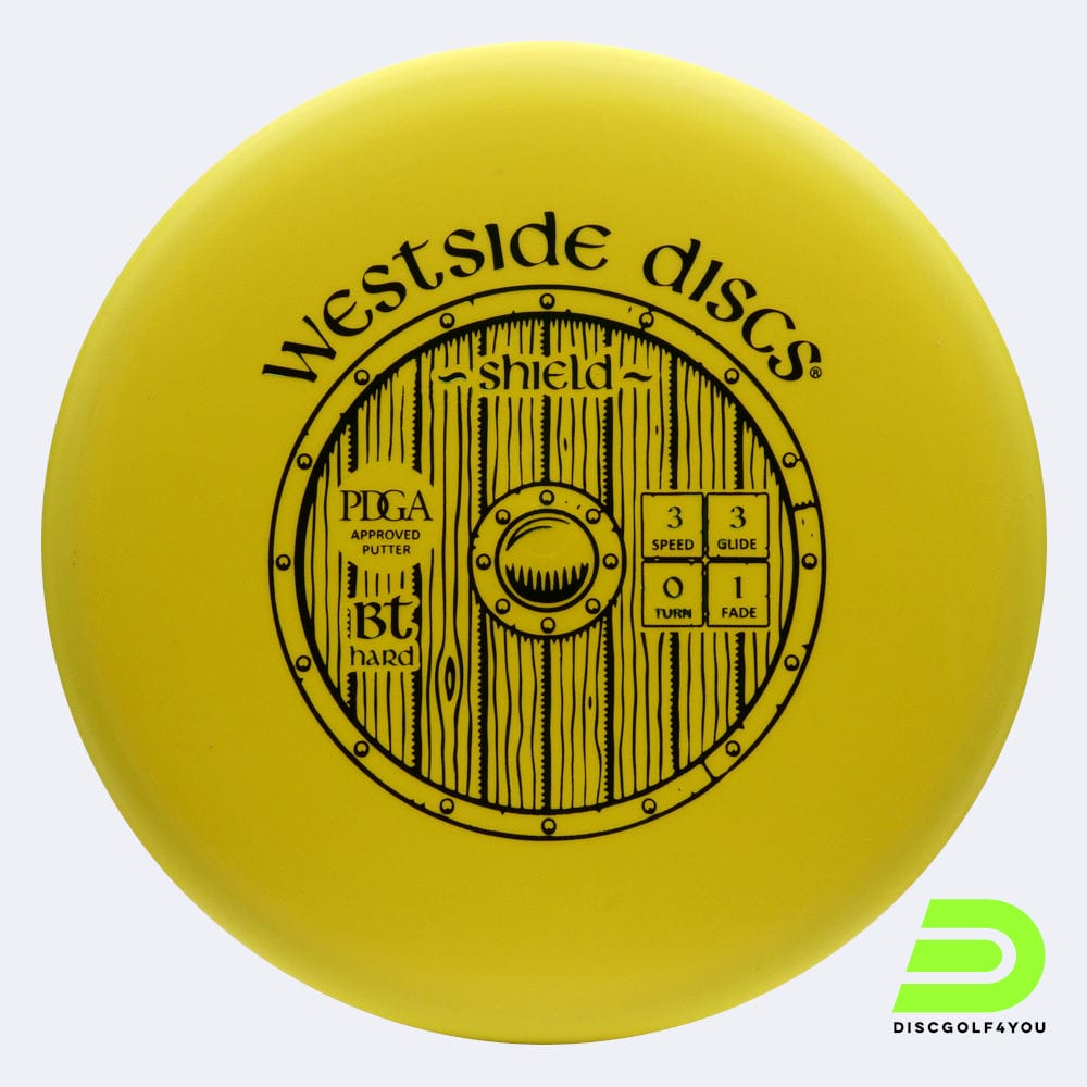 westside shield in gelb, im bt hard kunststoff und ohne spezialeffekt Westside Shield in gelb, im BT Hard Kunststoff und ohne Spezialeffekt