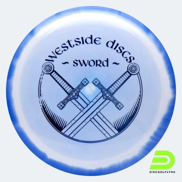 Westside Sword in blau, im Tournament Orbit Kunststoff und ohne Spezialeffekt