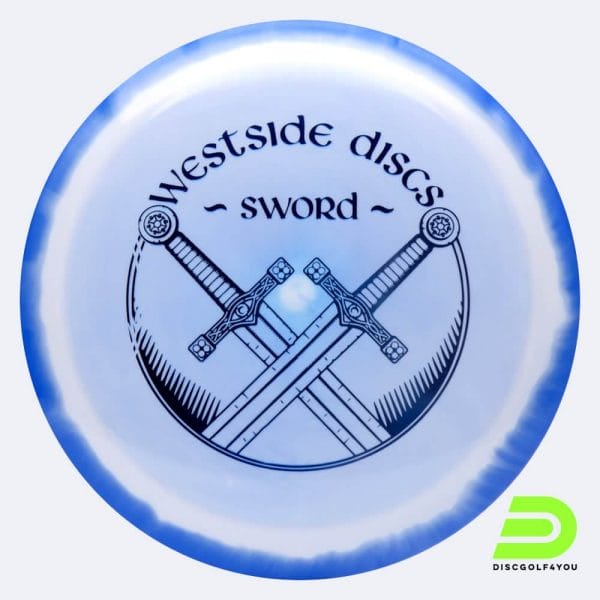 Westside Sword in blue, tournament orbit plastic