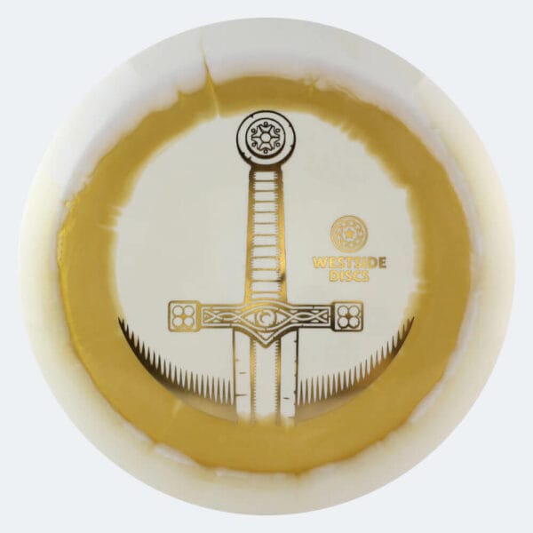 Westside Sword in gold, tournament ring plastic