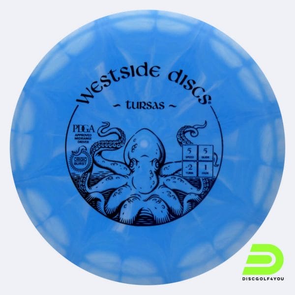 Westside Tursas in light-blue, origio plastic and burst effect