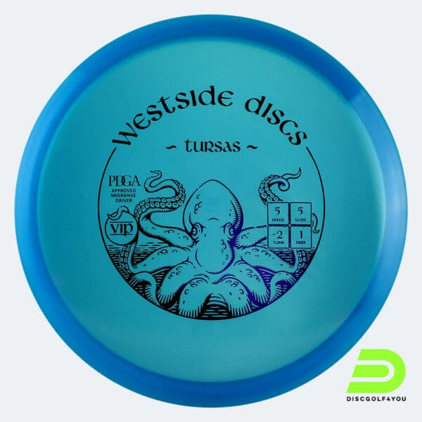 Westside Tursas in blau, im VIP Kunststoff und ohne Spezialeffekt