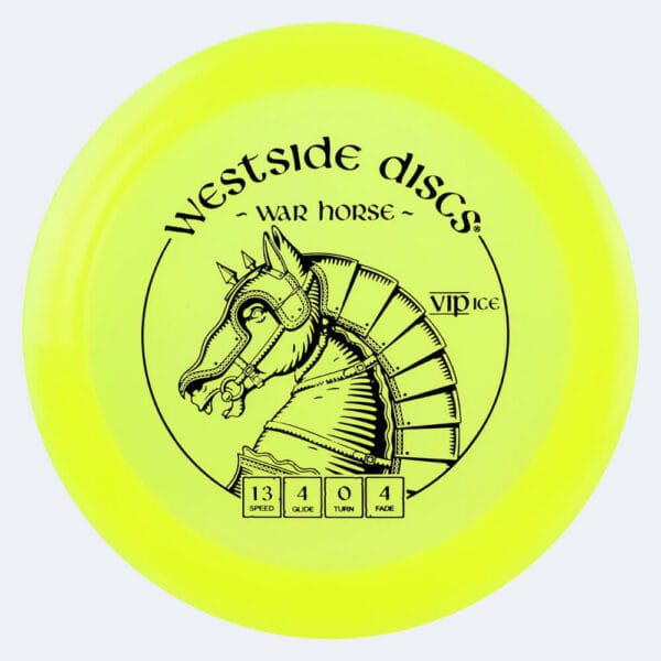 Westside Wars horse in gelb, im VIP Ice Kunststoff und ohne Spezialeffekt