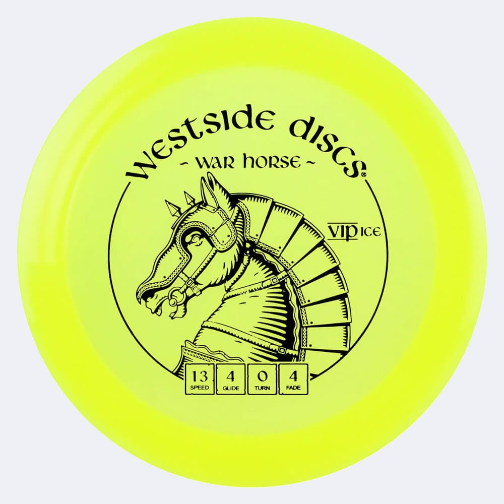 Westside Wars horse in gelb, im VIP Ice Kunststoff und ohne Spezialeffekt