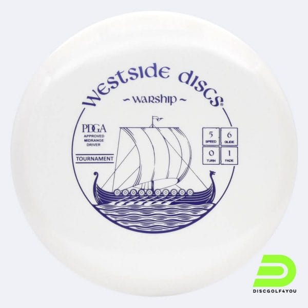 Westside Warship in white, tournament plastic