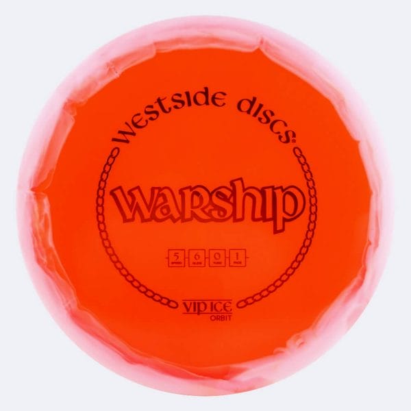Westside Warship in classic-orange, vip ice orbit plastic