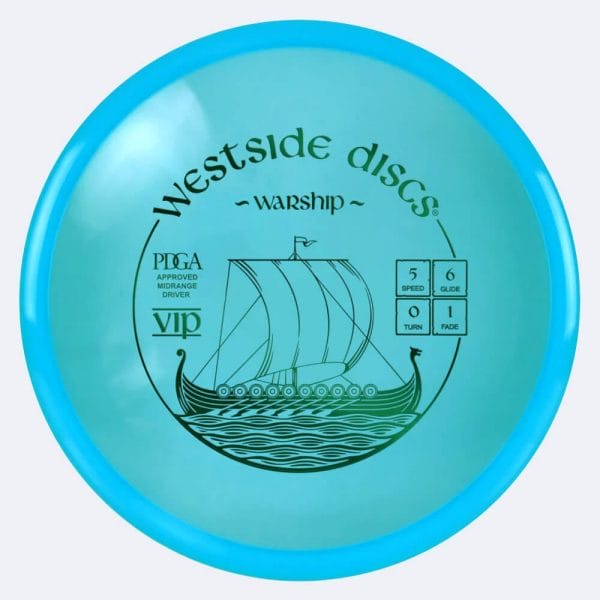 Westside Warship in turquoise, vip plastic