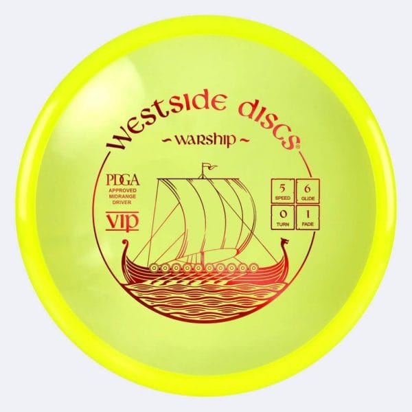 Westside Warship in yellow, vip plastic
