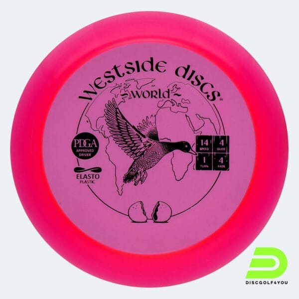 Westside World in rosa, im Elasto Kunststoff und ohne Spezialeffekt